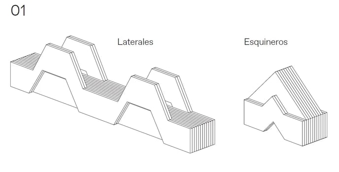 laterales y esquineros